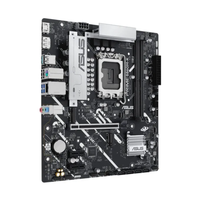 ASUS PRIME B860M-K - LGA 1851 micro-ATX Motherboard - Intel B860, DDR5, 2x M.2, 128GB Max — image 2