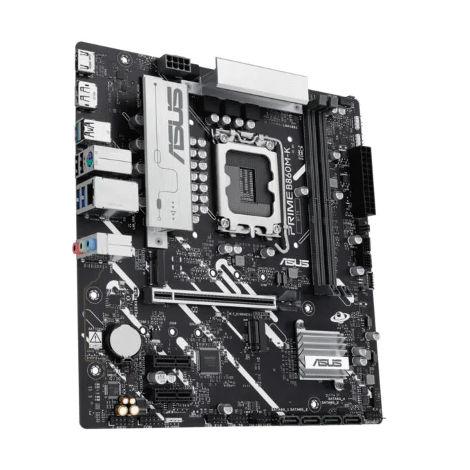 ASUS PRIME B860M-K - LGA 1851 micro-ATX Motherboard - Intel B860, DDR5, 2x M.2, 128GB Max — image 3