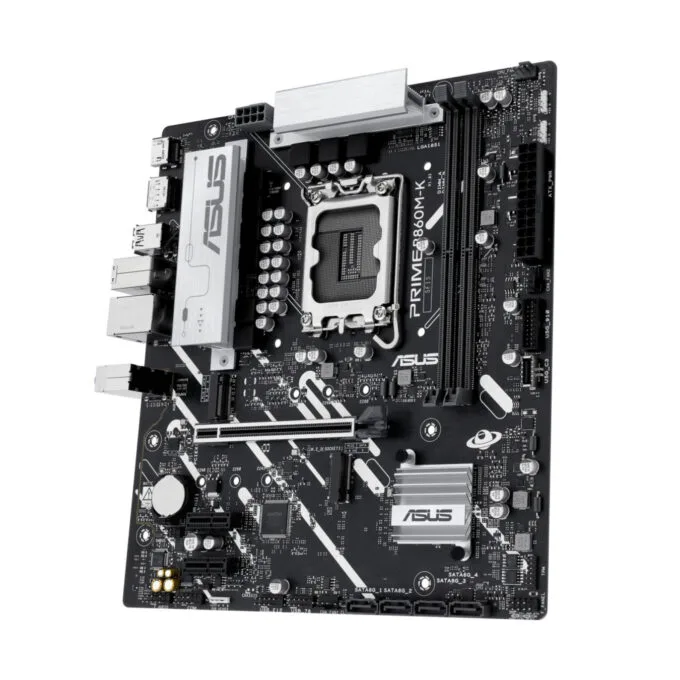 ASUS PRIME B860M-K - LGA 1851 micro-ATX Motherboard - Intel B860, DDR5, 2x M.2, 128GB Max — image 4