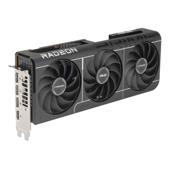 ASUS PRIME EVO OC Radeon RX 9070 - 16GB GDDR6, Boost up to 2610 MHz, PCIe 5.0, Black — image 2