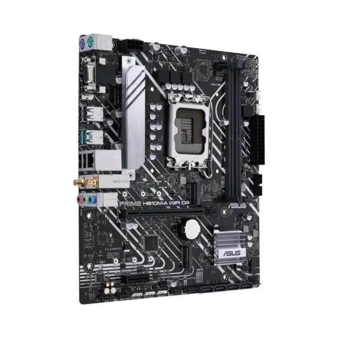 ASUS PRIME H610M-A WIFI D4 - LGA1700 micro-ATX Motherboard - DDR4, Up to 64GB, Intel H610, Wi‑Fi — image 2