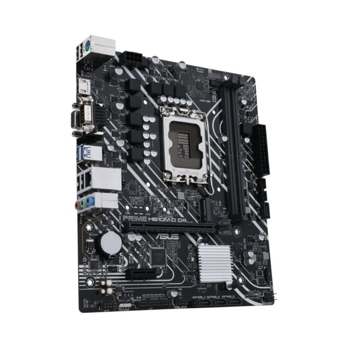 ASUS PRIME H610M-D D4 - LGA1700 Micro-ATX Motherboard - DDR4, Up to 64GB, Intel H610 — image 3