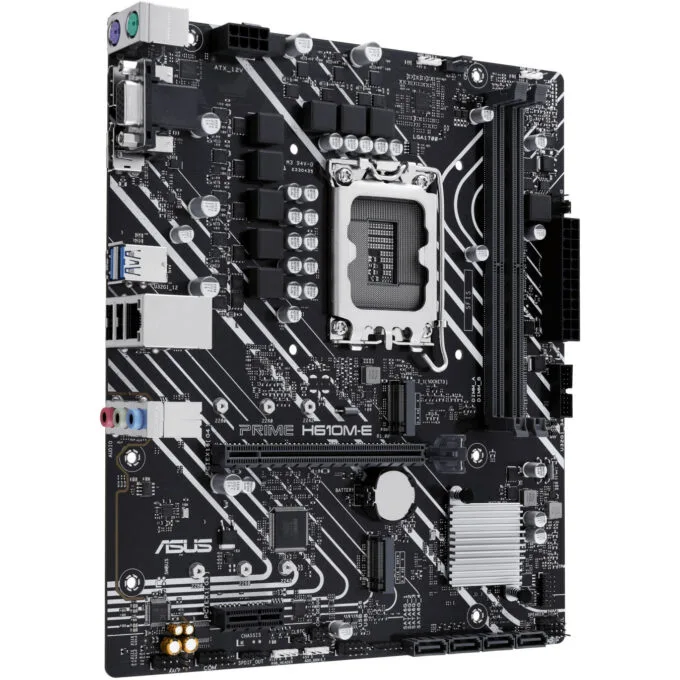 ASUS PRIME H610M-E-CSM - mATX LGA1700 DDR5 Motherboard - Up to 96GB, Dual DIMM, Gigabit LAN — image 3