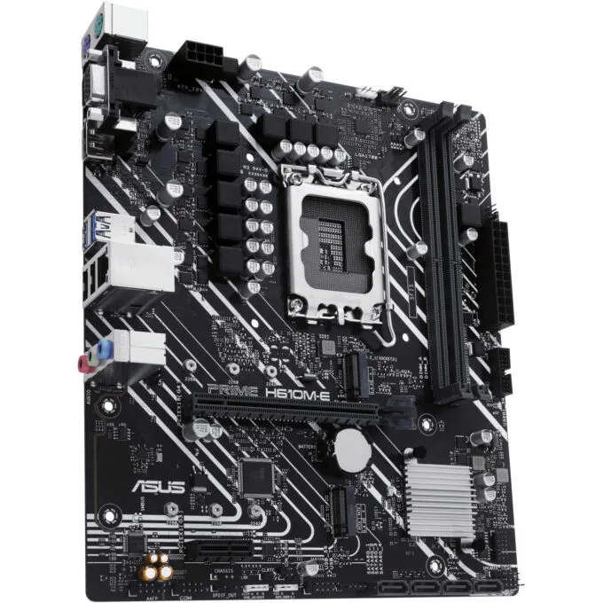 ASUS PRIME H610M-E-CSM - mATX LGA1700 DDR5 Motherboard - Up to 96GB, Dual DIMM, Gigabit LAN — image 4