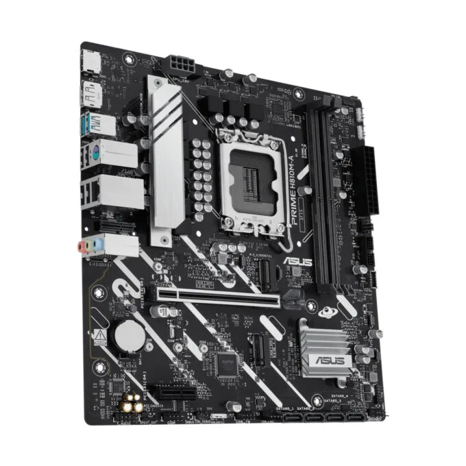 ASUS PRIME H810M-A CSM - H810M-A (LGA1851) Micro-ATX Motherboard, Intel H810, Up to 128GB, AI-Ready — image 4