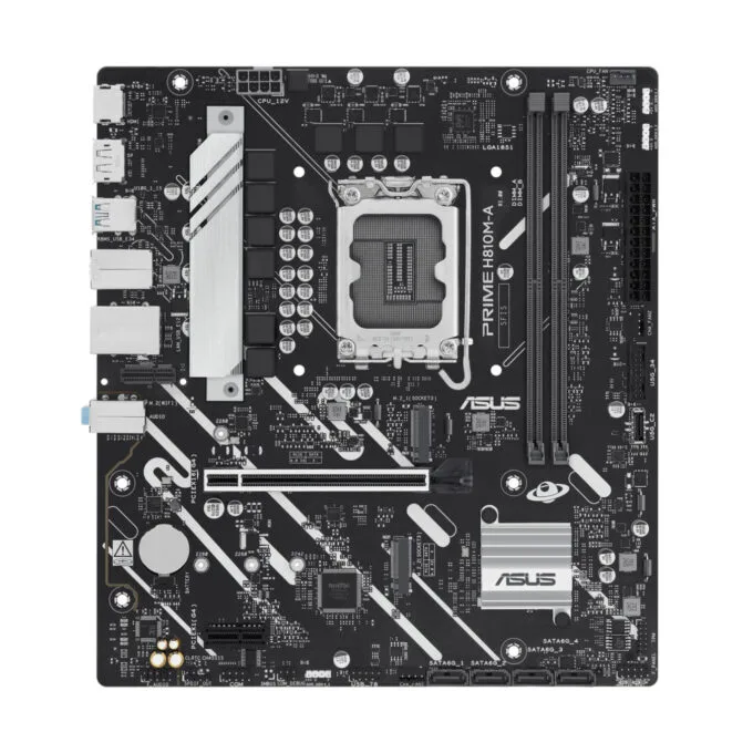 ASUS PRIME H810M-A CSM - H810M-A (LGA1851) Micro-ATX Motherboard, Intel H810, Up to 128GB, AI-Ready — image 5