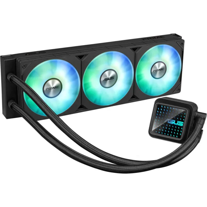 ASUS Prime LC 360 ARGB - 360mm AIO Liquid CPU Cooler - Black, ARGB, 3x120mm Fans — image 6
