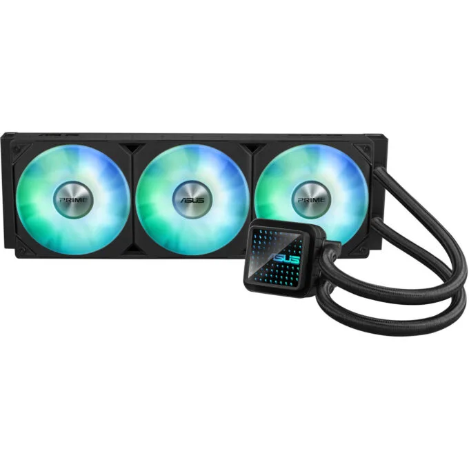 ASUS Prime LC 360 ARGB - 360mm AIO Liquid CPU Cooler - Black, ARGB, 3x120mm Fans — image 1