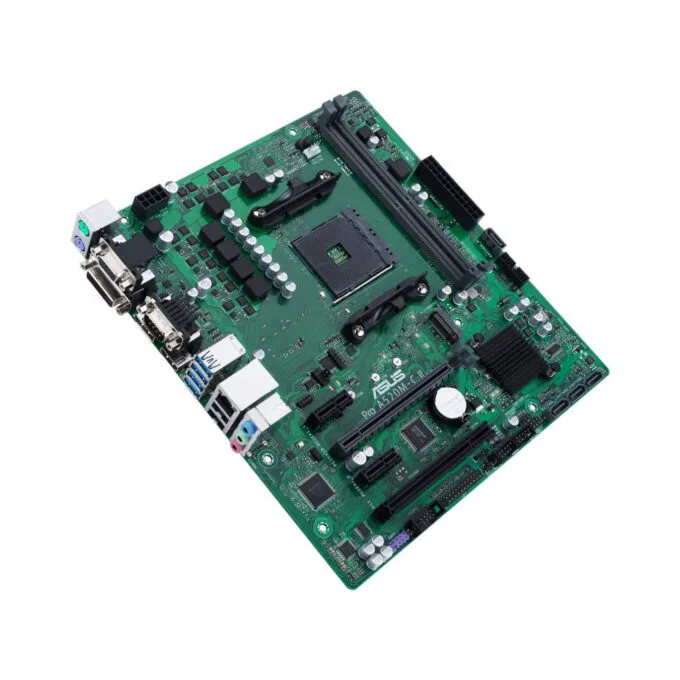 ASUS Pro A520M-C II CSM - AM4 A520 Micro-ATX Motherboard, DDR4 64GB, M.2, HDMI/DVI/DP — image 3