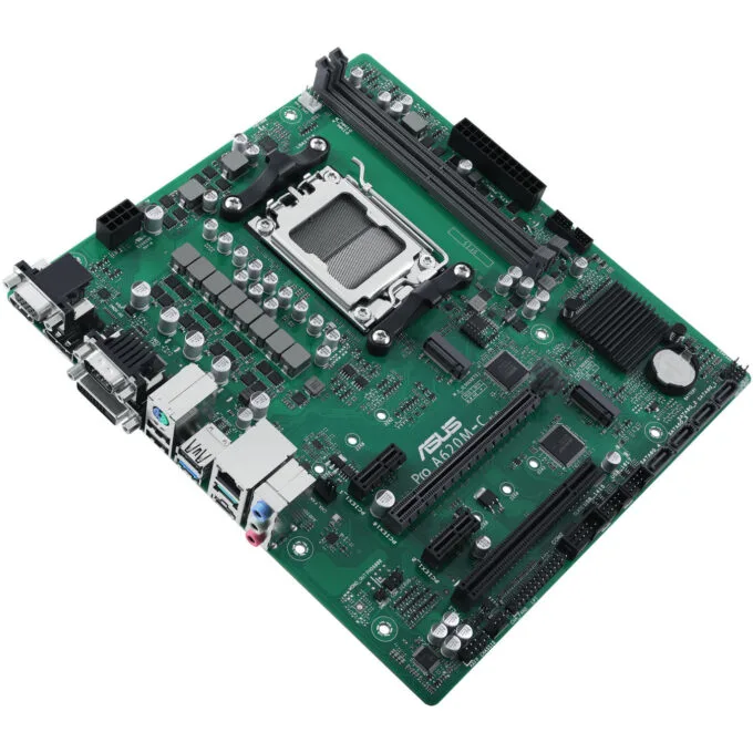 ASUS PRO A620M-C-CSM - microATX AM5 Motherboard, AMD A620, DDR5 up to 6400MHz, 2x M.2, 4x SATA — image 5
