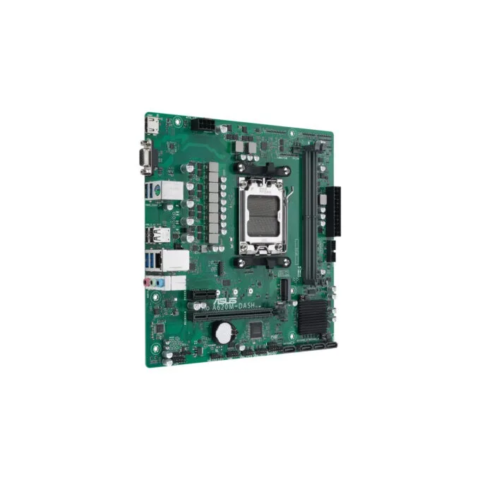 ASUS PRO A620M-DASH-CSM - micro ATX Motherboard - AM5, AMD A620, DDR5 up to 96GB, 7200MHz, M.2 & SATA, Gigabit LAN — image 2