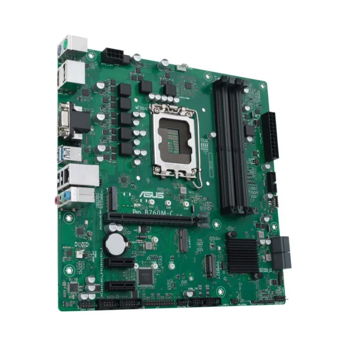 ASUS Pro B760M-C-CSM LGA1700 Micro-ATX DDR5 Motherboard Intel B760 — image 3