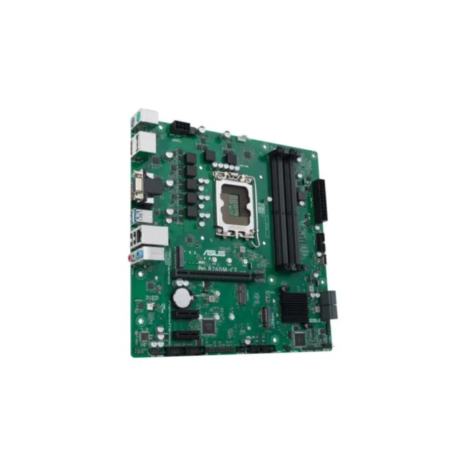ASUS PRO B760M-CT-CSM - LGA1700 Micro-ATX Motherboard, Intel B760, DDR5 up to 128GB, RGB, Black — image 3