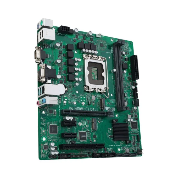 ASUS PRO H610M-C-CSM D4 - Micro-ATX LGA1700 Motherboard - Intel H610, DDR4 up to 64GB, 1x M.2, 4x SATA, HDMI 2.1 — image 5