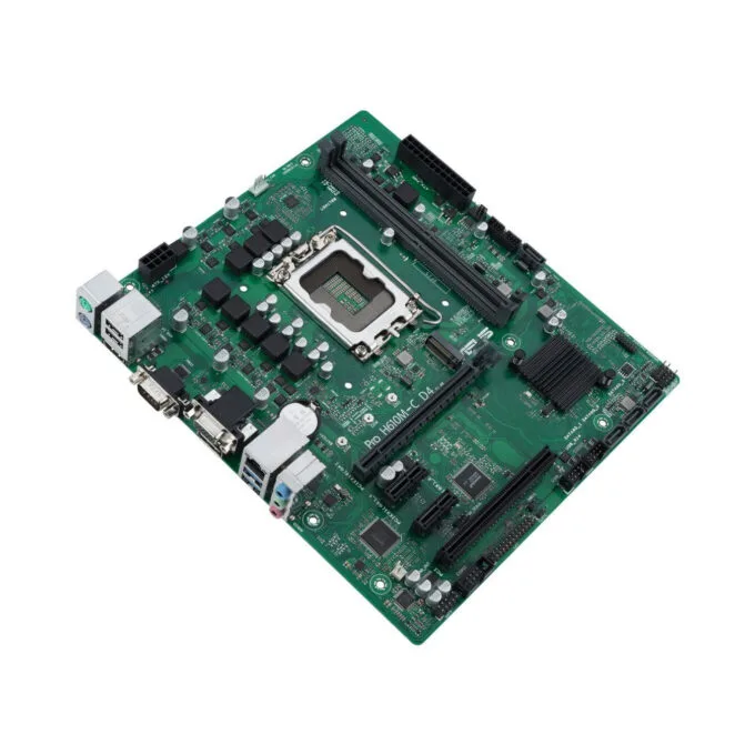 ASUS PRO H610M-C-CSM D4 - Micro-ATX LGA1700 Motherboard - Intel H610, DDR4 up to 64GB, 1x M.2, 4x SATA, HDMI 2.1 — image 6