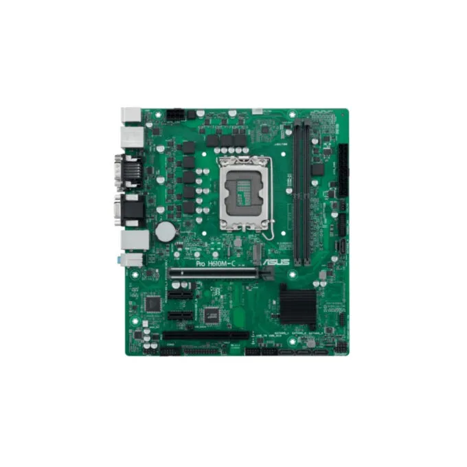 ASUS PRO H610M-C-CSM - Micro-ATX LGA1700 DDR5 Motherboard, Intel H610, 64GB, HDMI 2.1, PCIe 5.0 — image 2