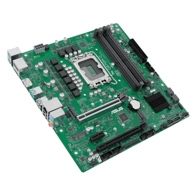 ASUS Pro Q870M-C CSM - microATX LGA1851 Motherboard, DDR5 4x DIMM (256GB), PCIe 4.0, 2x M.2, 4x SATA, Rear USB-C — image 5