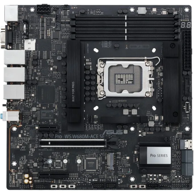 ASUS Pro WS - W680M-ACE - LGA1700 Socket, Workstation Motherboard — image 1