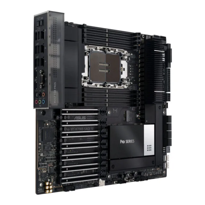 ASUS Pro WS W790E-SAGE SE (D) LGA4677 Intel W790 PCIe 5.0 IPMI EEB — image 4