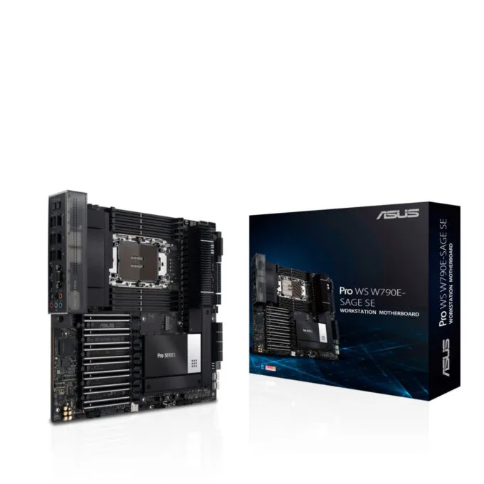 ASUS Pro WS W790E-SAGE SE (D) LGA4677 Intel W790 PCIe 5.0 IPMI EEB — image 1
