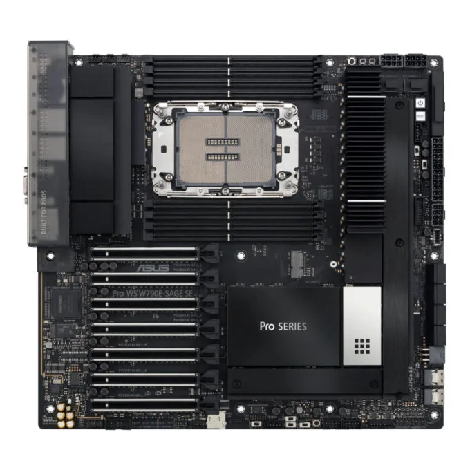 ASUS Pro WS W790E-SAGE SE (D) LGA4677 Intel W790 PCIe 5.0 IPMI EEB — image 2