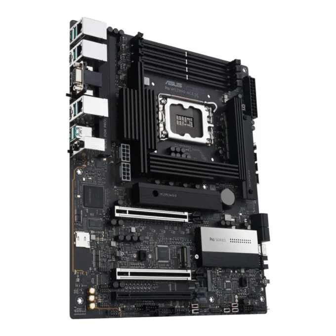 ASUS Pro WS Z890-ACE SE - LGA1851 ATX Workstation Motherboard, DDR5, 4x M.2, PCIe 5.0, 10Gb/2.5Gb/1Gb LAN, 7.1 Audio — image 5