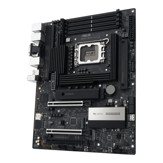 ASUS Pro WS Z890-ACE SE - LGA1851 ATX Workstation Motherboard, DDR5, 4x M.2, PCIe 5.0, 10Gb/2.5Gb/1Gb LAN, 7.1 Audio — image 6