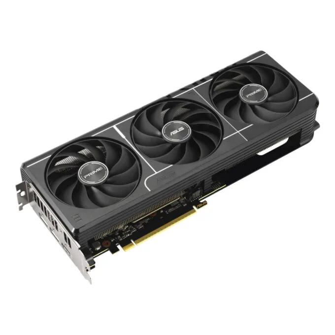 ASUS Radeon RX 9060 XT Prime OC - 16GB GDDR6 - Black, PCIe 5.0, 3x Axial Fans, HDMI 2.1b & 2x DP 2.1a — image 3