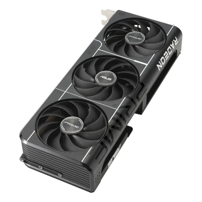 ASUS Radeon RX 9060 XT Prime OC - 16GB GDDR6 - Black, PCIe 5.0, 3x Axial Fans, HDMI 2.1b & 2x DP 2.1a — image 4