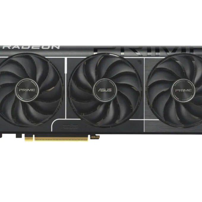 ASUS Radeon RX 9060 XT Prime OC - 16GB GDDR6 - Black, PCIe 5.0, 3x Axial Fans, HDMI 2.1b & 2x DP 2.1a — image 1