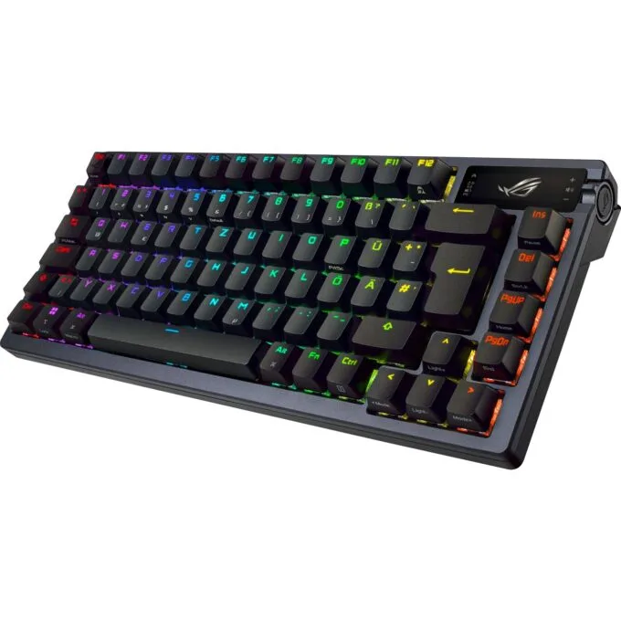 Asus ROG Azoth Gaming Keyboard - Azoth - Per-Key RGB, Tri-Mode Wireless — image 2