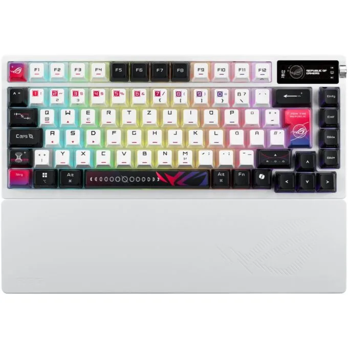 ASUS ROG Azoth X DE Keyboard - Azoth X - German layout, Per-key RGB — image 1
