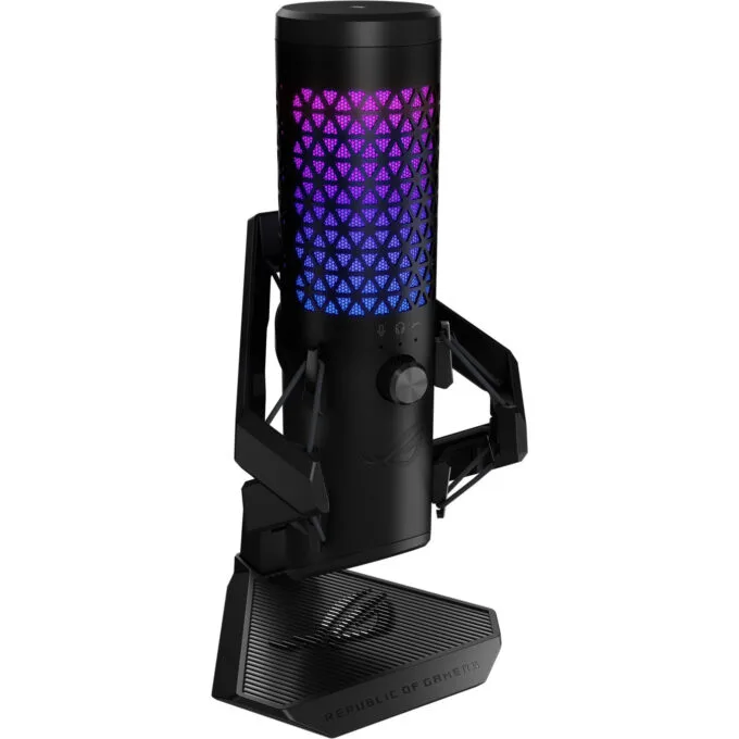 ASUS ROG Carnyx USB Table Microphone - Black - Cardioid, USB-C, 24-bit/192kHz, 120 dB SPL — image 3