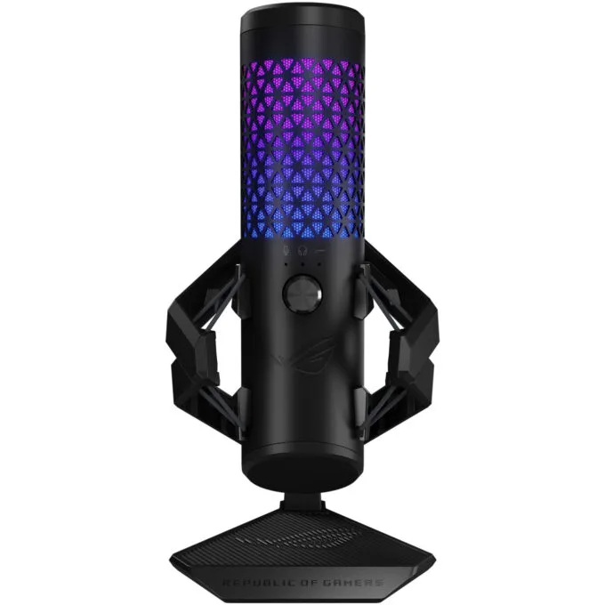 ASUS ROG Carnyx USB Table Microphone - Black - Cardioid, USB-C, 24-bit/192kHz, 120 dB SPL — image 4