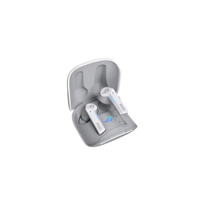 ASUS ROG Cetra True Wireless In-Ear Earbuds - Moonlight White - ANC, Virtual 7.1, Bluetooth 5.0, Gaming — image 1