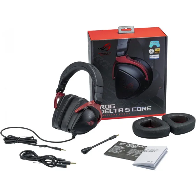 ASUS ROG Delta S Core Wired Gaming Headset 50mm 7.1 Black — image 1