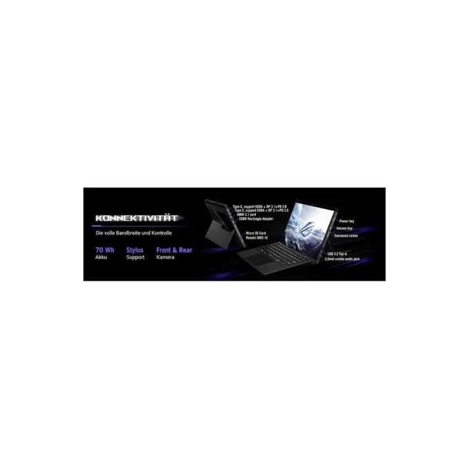 ASUS ROG Flow Z13 13.4' WQXGA Touch AMD AI Max Radeon 390 32GB 1TB SSD Win11 GZ302EA-RU118W — image 4