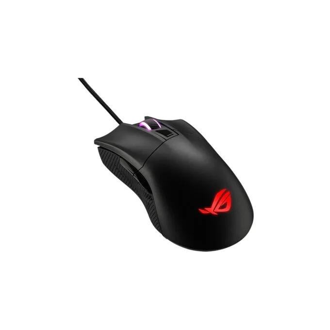 ASUS ROG Gladius II Core 6200 DPI Wired Gaming Mouse Black — image 3