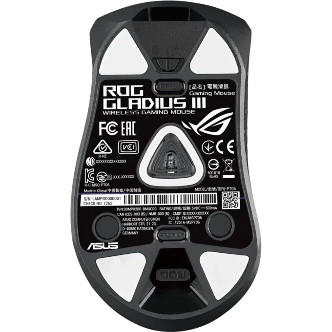 ASUS ROG Gladius III Gaming Mouse - 26,000 DPI Wired USB - Black — image 13