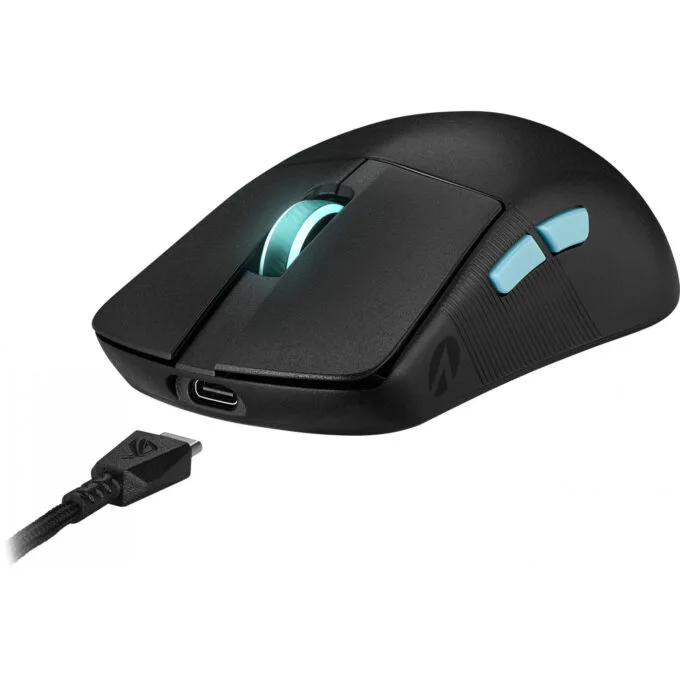 ASUS ROG Harpe Ace Aim Lab Edition Gaming Mouse - Ambidextrous, 36000 DPI, Tri-Mode RF/Bluetooth/Wired, Black — image 9