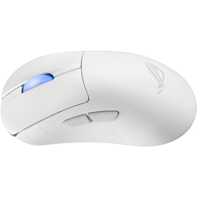 ASUS ROG Keris II Ace Wireless Gaming Mouse - Right-Hand, Tri-Mode (2.4G/BT/USB), 42,000 DPI, White — image 4
