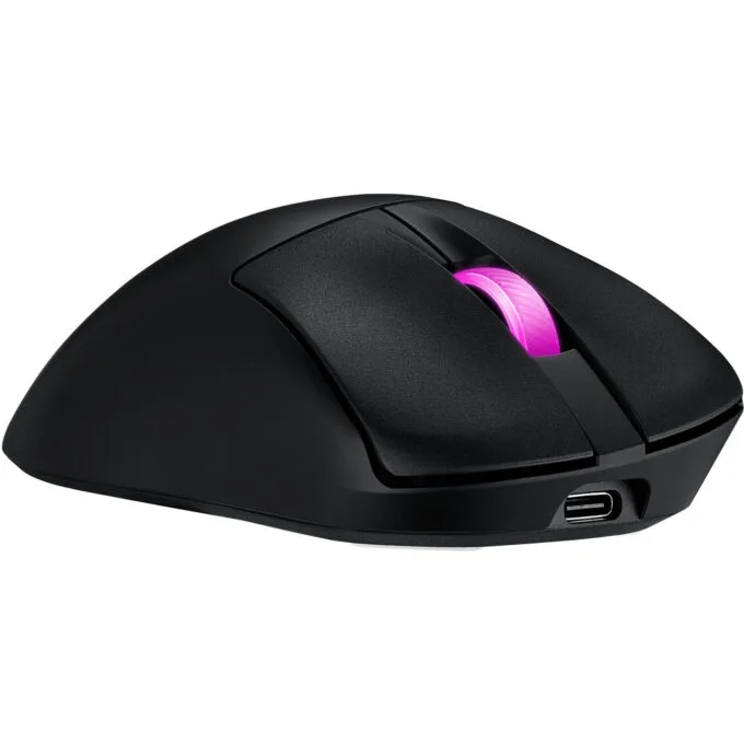 ASUS ROG Keris II Origin - Tri-Mode Gaming Mouse (Black) - 42,000 DPI, 8,000 Hz, Right-Hand — image 7