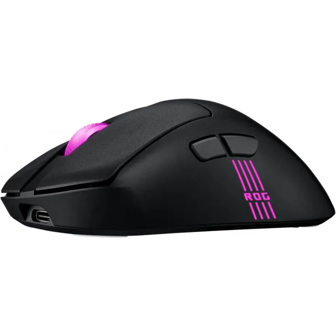 ASUS ROG Keris II Origin - Tri-Mode Gaming Mouse (Black) - 42,000 DPI, 8,000 Hz, Right-Hand — image 9