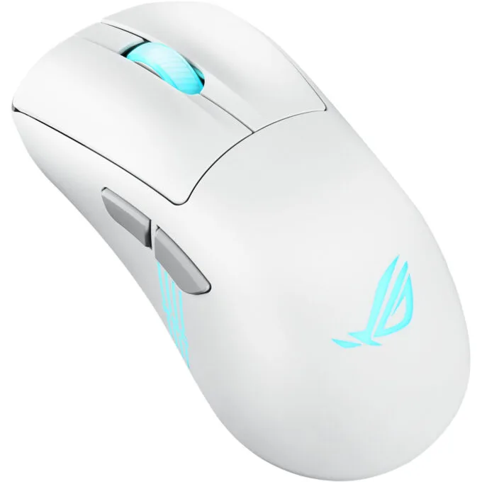 ASUS ROG Keris II Origin - Tri-Mode Wireless Gaming Mouse - 42,000 DPI - White — image 2
