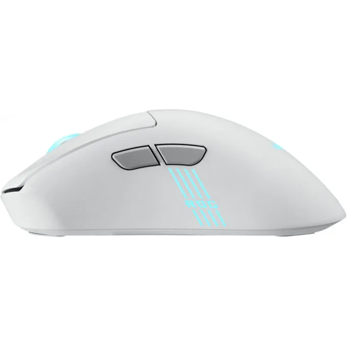 ASUS ROG Keris II Origin - Tri-Mode Wireless Gaming Mouse - 42,000 DPI - White — image 3