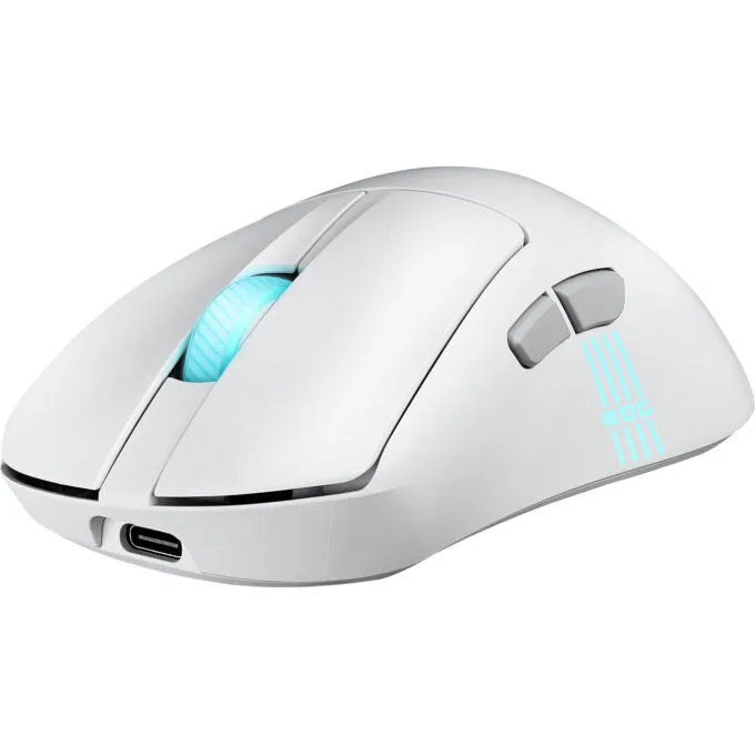 ASUS ROG Keris II Origin - Tri-Mode Wireless Gaming Mouse - 42,000 DPI - White — image 6