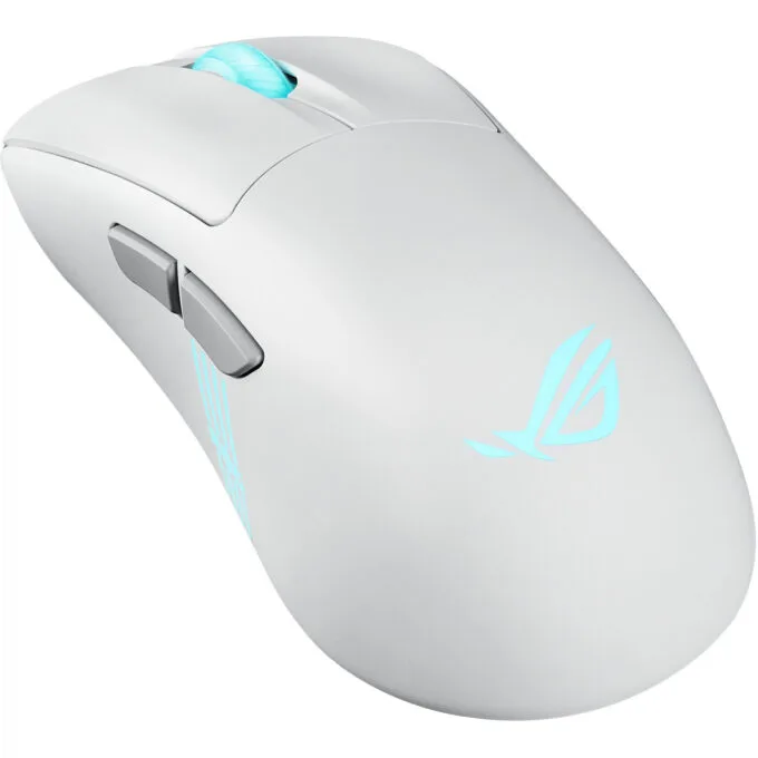 ASUS ROG Keris II Origin - Tri-Mode Wireless Gaming Mouse - 42,000 DPI - White — image 8