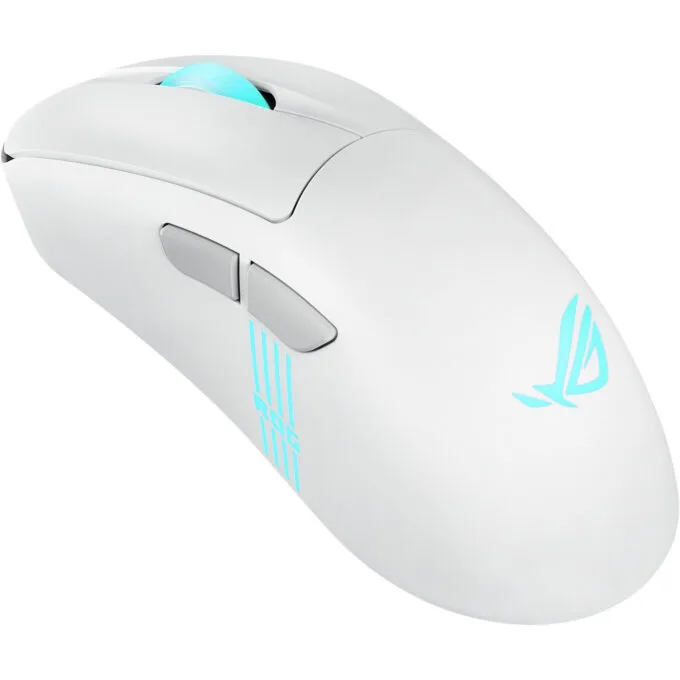 ASUS ROG Keris II Origin - Tri-Mode Wireless Gaming Mouse - 42,000 DPI - White — image 9