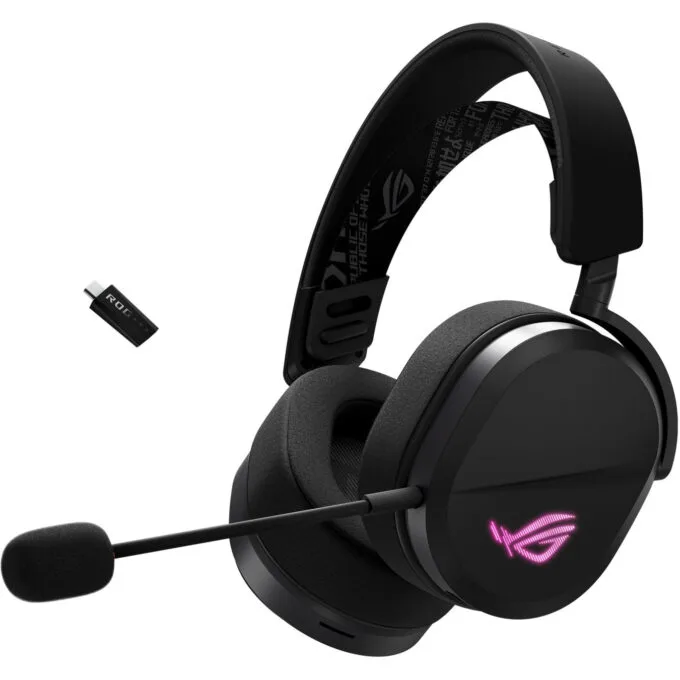 ASUS ROG Pelta Wireless Gaming Headset - Black — image 1