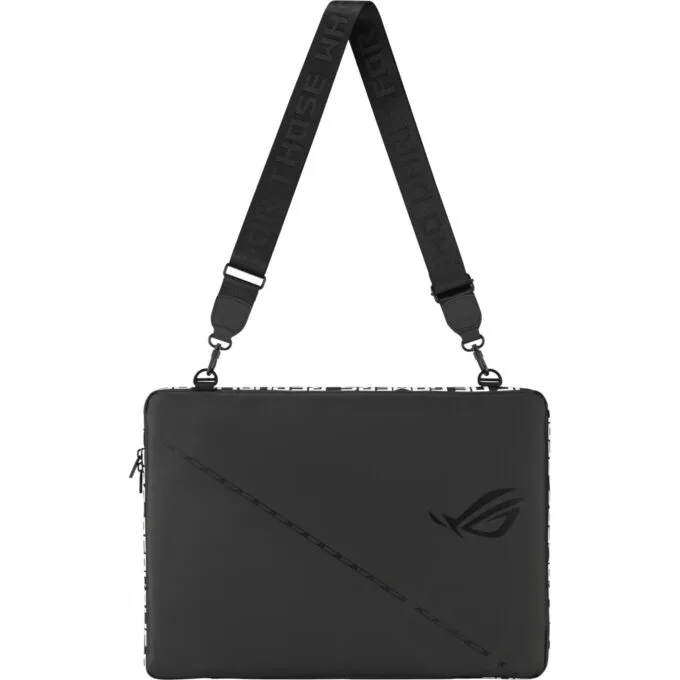 ASUS ROG Ranger Sleeve BS1600 - 16" Sleeve Case - Black Polyester, Removable Shoulder Strap, Water-Repellent — image 2